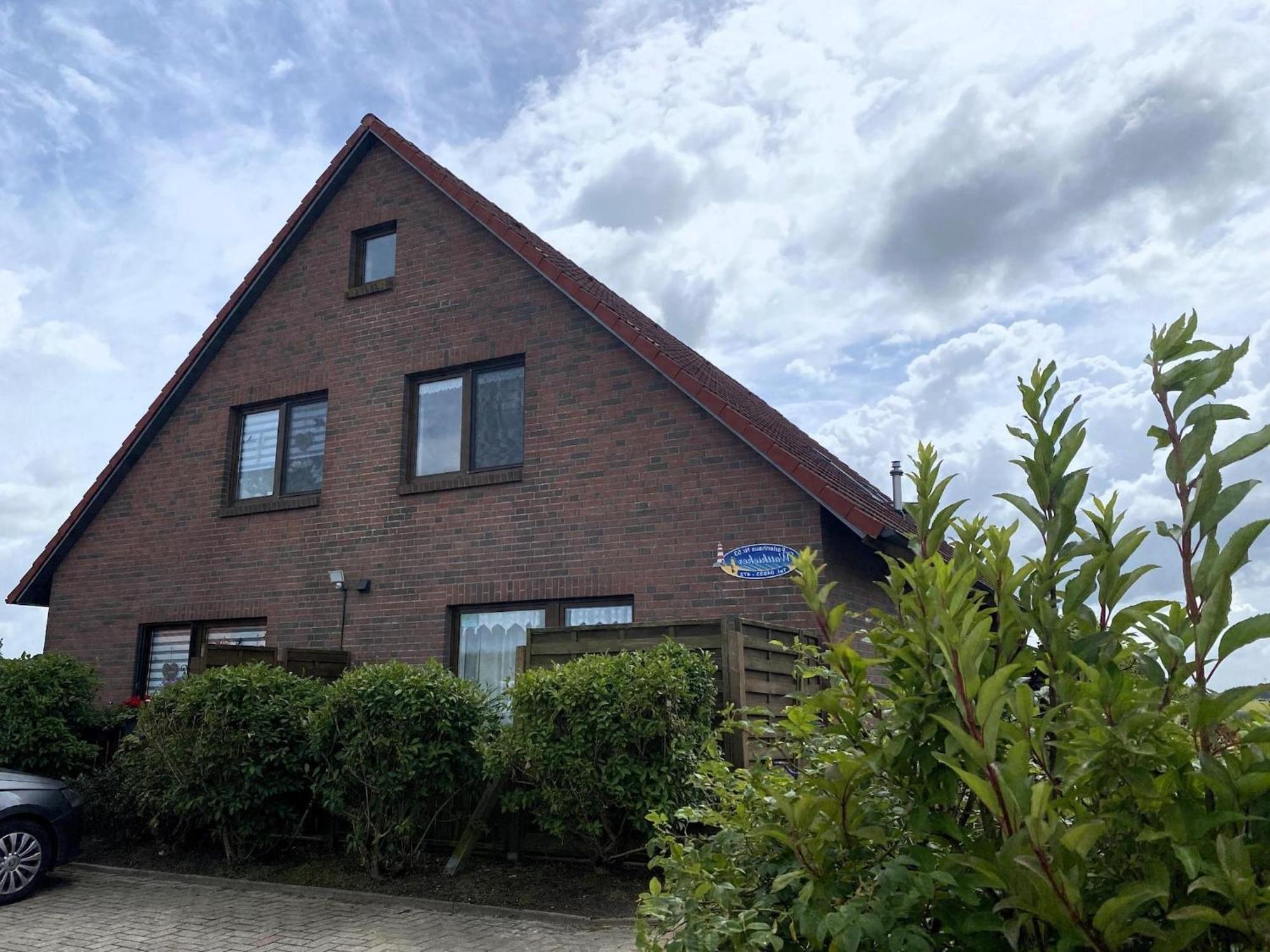 Spacious Apartments With Private Terrace Near The North Sea Dike Neßmersiel Exteriör bild