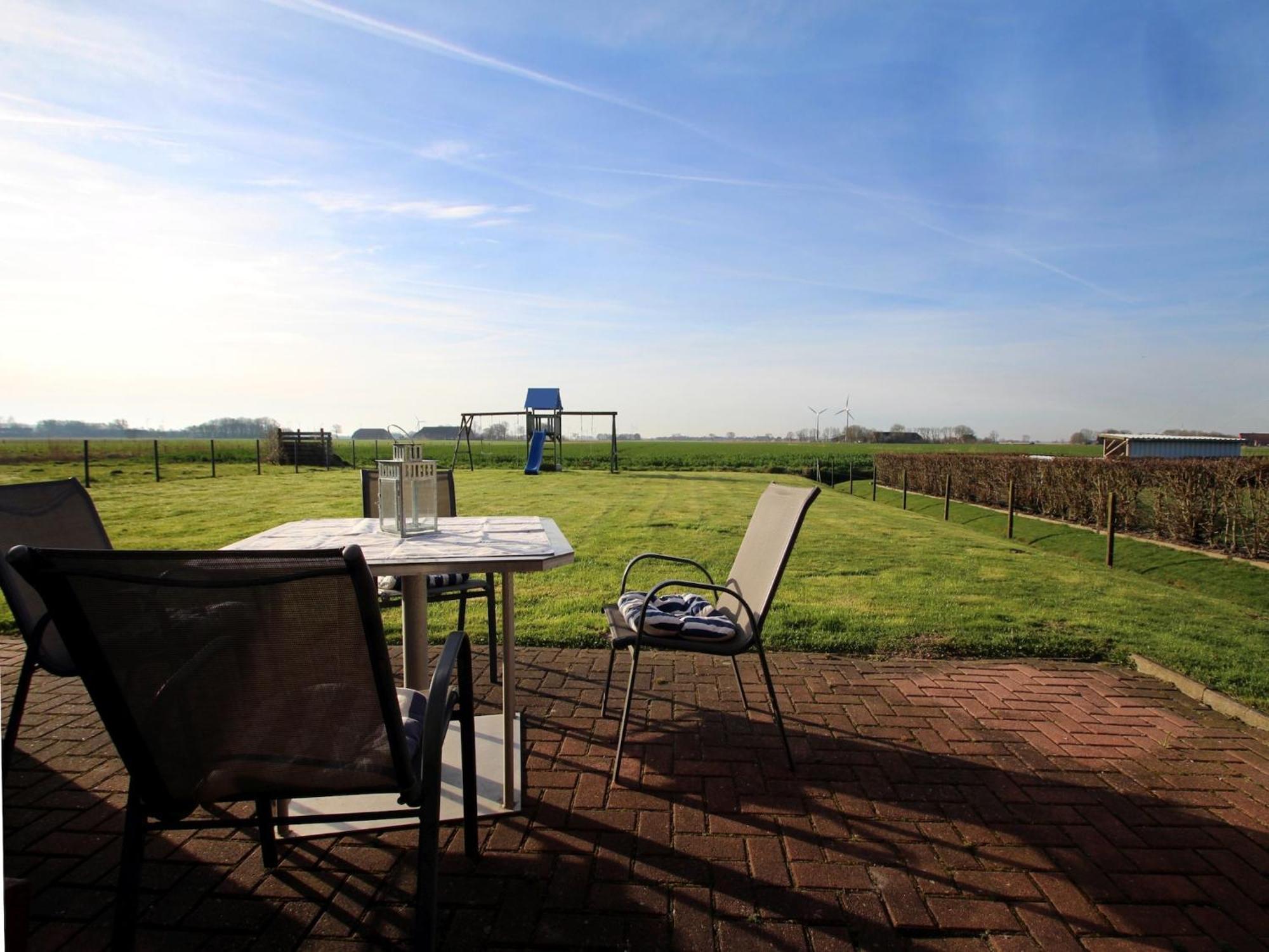 Spacious Apartments With Private Terrace Near The North Sea Dike Neßmersiel Exteriör bild